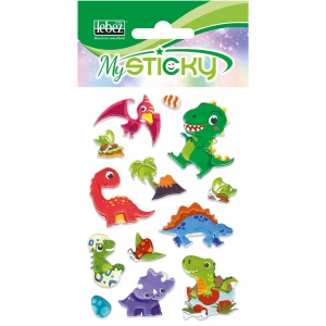 My Sticky 3D Fantasy Collection baieti, 6 modele asortate (48 pachete/display) - Img 2