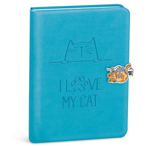 Notebook I Love my Pet, cu inchidere magnetica, 80 de pagini, 13 x 18 cm (12 buc/display) - Img 4