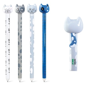 Pix care se sterge cu capac, Upsy Tales Cats, 4 modele (36 buc/display) - Img 2
