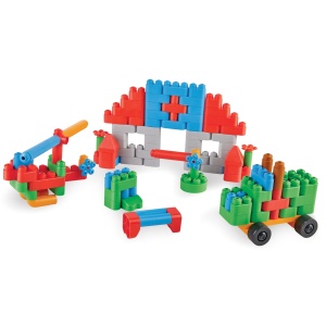 PolyM - Building Block Set (128 piese) - Img 3