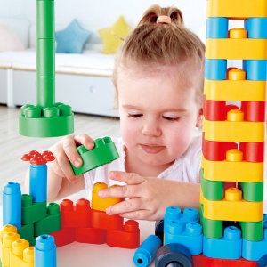 PolyM - Kit de constructor creativ pentru copii (80 piese) - Img 2