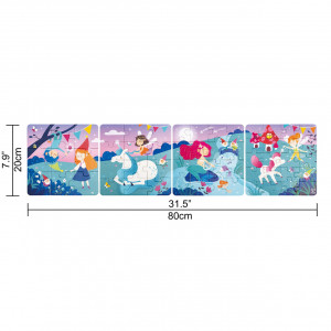 Puzzle pentru copii Zane (4 in 1) - Img 3