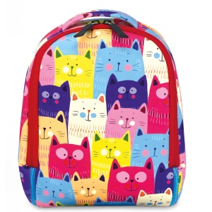 Rucsac gradinta Baby Bag colorat, din neopren 21 x 24 x 11 cm (4 modele) - Img 2