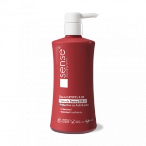 Sapun Lichid Gel, SenseSilk+, Protector cu Acid Lactic, 330ml – SENSE - Img 2