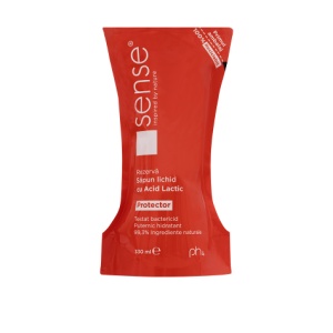 Sense Sapun Lichid Gel cu acid lactic 330Ml - Img 2