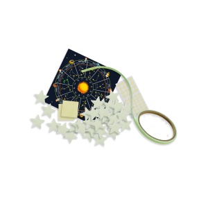Set autocolante fosforescente cu semne zodiacale pentru copii - Img 6