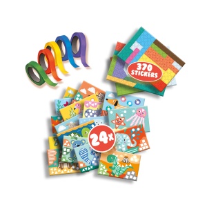 Set creativ copii - Invat sa lipesc si sa recunosc forme - Img 6