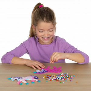 Set creativ Green Beedz – Margele de calcat Unicorn - Img 4