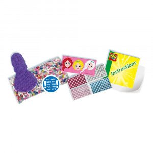Set creativ - Margele de calcat cu Printese si diamante - Img 3