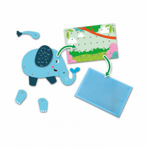 Set creativ mozaic - Puzzle-uri cu animale - Img 5