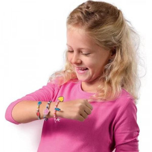 Set creativ pentru copii - Bratari cu margele si diamante - Img 4