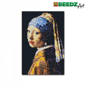 Set margele de calcat Beedz Art - Fata cu un cercel de perla - Img 2