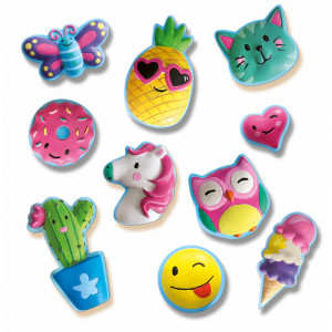 Set pentru copii de mulaj si pictura cu figurine colorate - Img 2