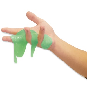 Slime pentru copii violet si verde 200 gr - Img 2