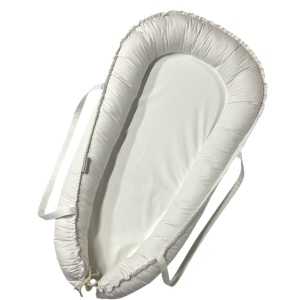 Baby Nest Deluxe Alb - Un Cuib de Puritate și Liniște pentru Pruncii Noștri - Img 1