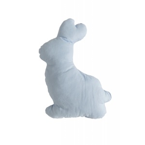 Babynest Deluxe pentru gemeni cu 2 fete bleu și print cu caluti - Img 6