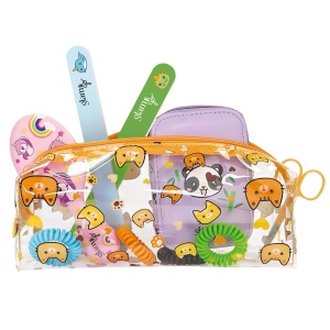 Beauty bag transparent - Glam & Go, 3 modele asortate (9 buc/display) - Img 2