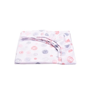 Cearsaf patut 120x60 cm bumbac 100% model ghemotoace - Img 1