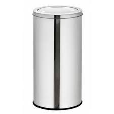 Cos gunoi din inox cu capac batant capacitate 45 L