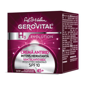 Cremă Antirid Intens Hidratantă SPF 10 ,50 ml - Img 3