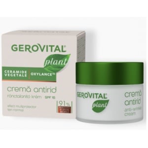 Cremă Antirid SPF 15 cu Ceramide Vegetale 50 ml