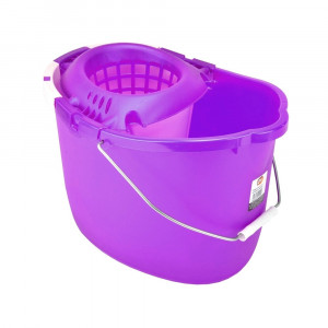 Galeata ovala cu storcator si separator, 15 litri - Img 2