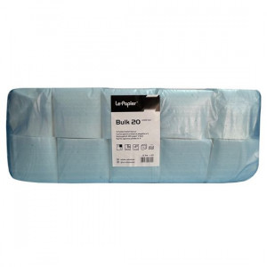 Hartie igienica bulk-pack, LePapier, 2 straturi, alba