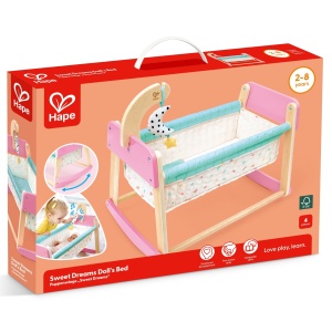 Jucarie – Pat pentru papusi Sweet Dreams