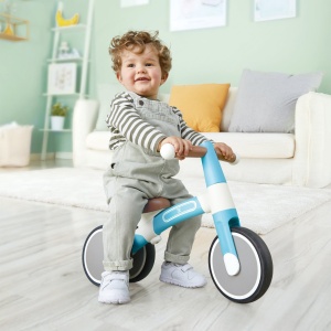 Jucarie - Bicicleta de echilibru, albastru deschis - Img 2