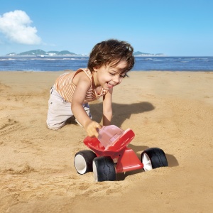 Jucarie de plaja - Dune Buggy rosie - Img 3