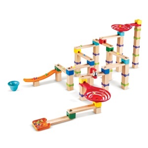 Jucarie din lemn - Marble Run Tricks N Twists (129 piese) - Img 2
