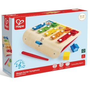 Jucarie din lemn - Xilofon cu puzzle - Img 2