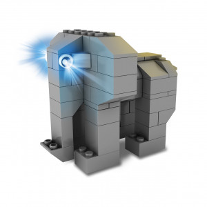 Jucarie - Seturi de constructie cu lumini si sunete Stax - Elefant - Img 2