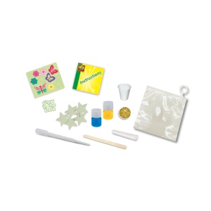Laborator de slime fosforescent cu sclipici si forme pentru copii - Img 6