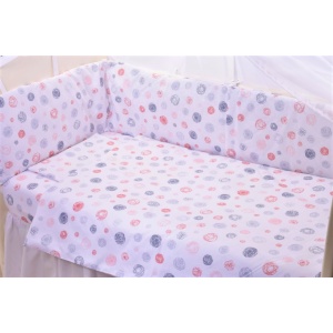 Lenjerie patut 120x60 cm, 3 piese model Ghemotoace - Img 2