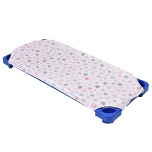 Lenjerie patut gradinita 3 piese patut stivuibil bumbac 100% model Ghemotoace - Img 2
