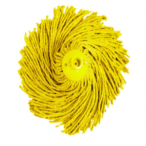 Mop bumbac colorat, 250g galben