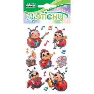 My Sticky 3D Bugs Life, 6 modele asortate (48 pachete/display) - Img 5