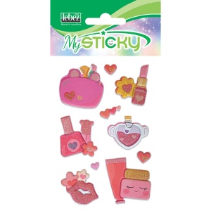 My Sticky 3D Fantasy Collection Fete, 6 modele asortate (48 pachete/display) - Img 5