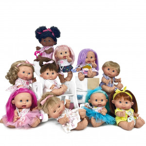 Papusa Artizanala cu miros de vanilie - Colectia Funtastic Special (26 cm) 1 - Papusa Funtastic Special cu par blond si bentita - Img 2