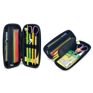 Penar - Panda & Capibara cu fermoar si model 3D - 9.5 x 23 x 3.8 cm (12buc/display) - Img 2