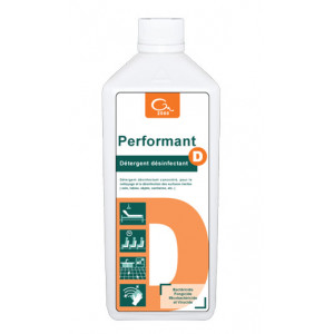 PERFORMANT D - Detergent dezinfectant suprafete, 1 litru