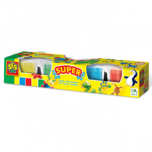 Plastilina - 4 x 90 gr - Img 1