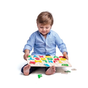 Puzzle din lemn - Alfabet - Img 3