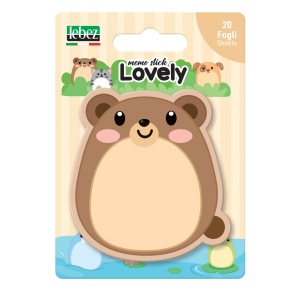 Set 20 memostick in forme Lovely din hartie, 6 modele (96 blistere/display) - Img 4