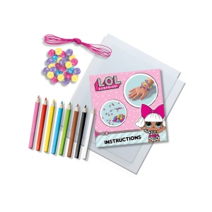 Set creativ pentru copii - Bratari cu pandantive L.O.L. - Img 5