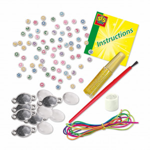 Set creativ pentru copii - Bratari cu tematica galaxie Glow in the Dark - Img 2