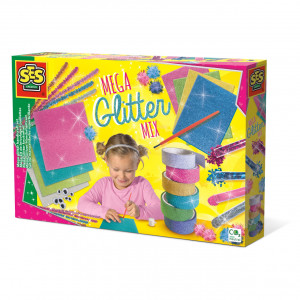 Set creativ - Set mare cu sclipici - Img 1