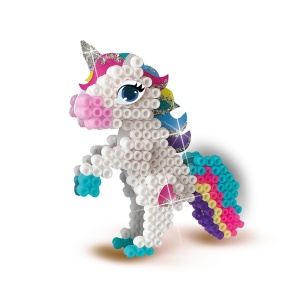 Set creativ - Tablou margele de calcat - Unicorni - Img 11