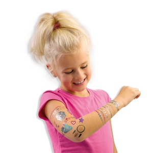 Set creativ - Tatuaje pentru copii de lux 3 in 1 - Img 5